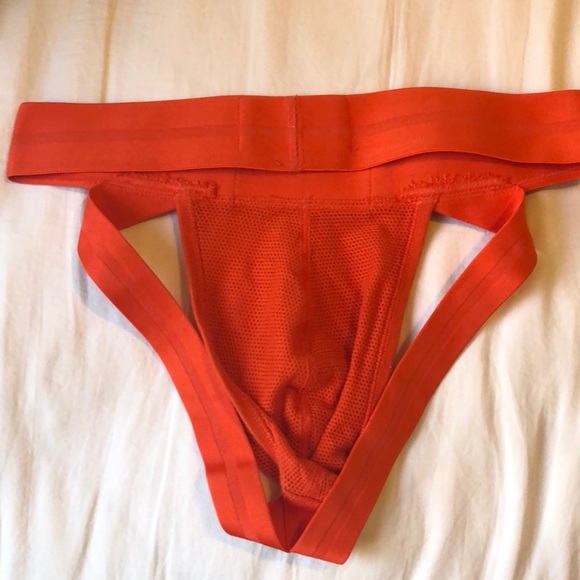 Men's Orange C-IN2 Scrimmage Jockstrap - Picture 5 of 5